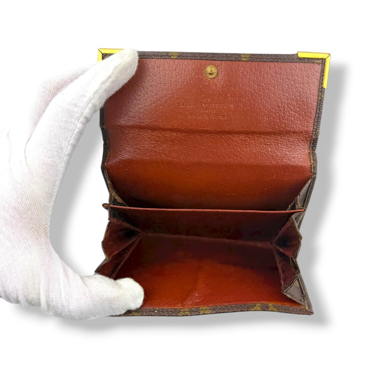 Louis Vuitton Brown Monogram French Purse Wallet