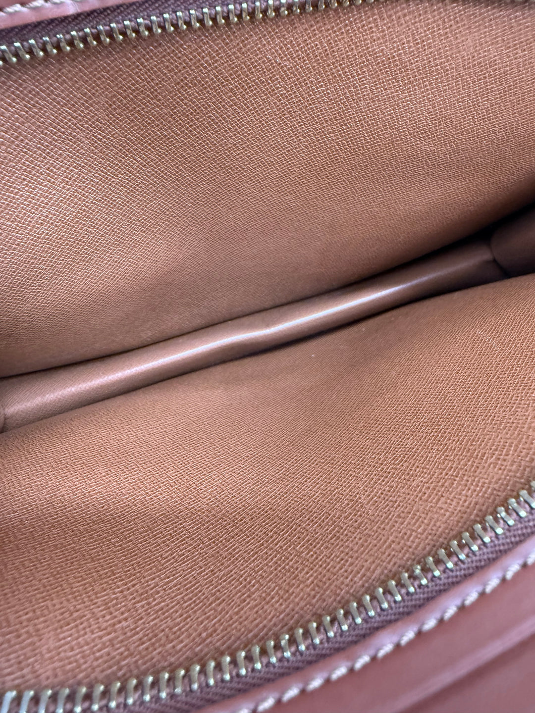 Louis Vuitton Brown Monogram Pochette Homme Clutch Bag