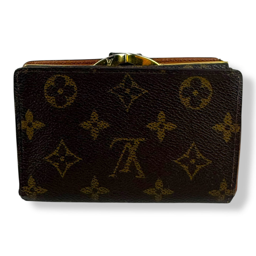 Louis Vuitton Brown Monogram Clip Card Wallet