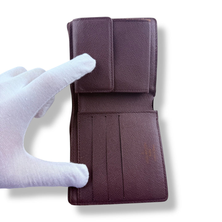 Louis Vuitton Bifold Brown Damier Wallet