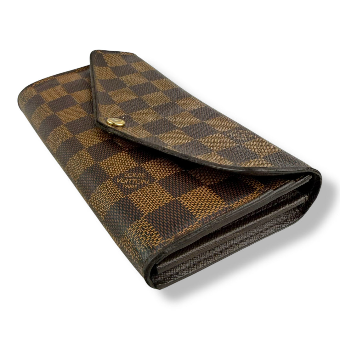Louis Vuitton Sarah Brown Damier Femme Wallet