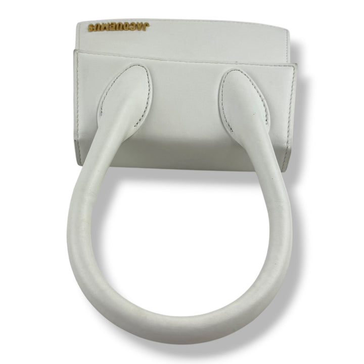 Jacquemus Le Chiquito Medium White Moyen Crossbody Handbag