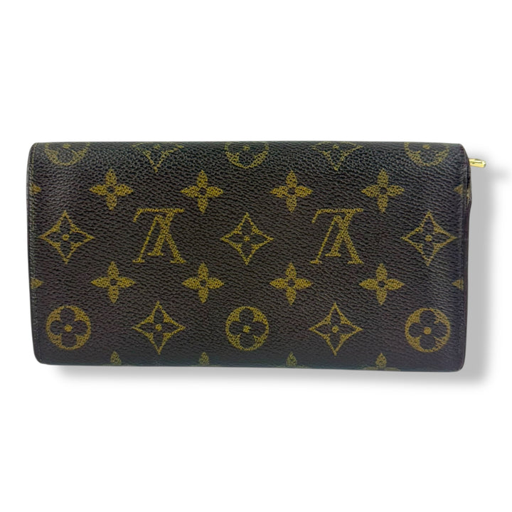 Louis Vuitton Sarah Brown Monogram Femme Wallet