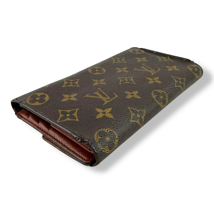 Louis Vuitton Trifold Brown Monogram Femme Wallet