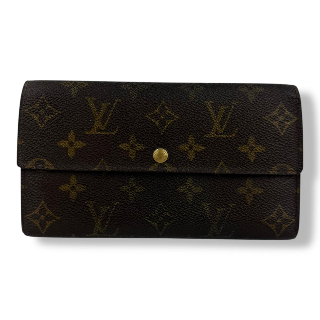 Louis Vuitton Vintage Sarah Brown Monogram Femme Wallet
