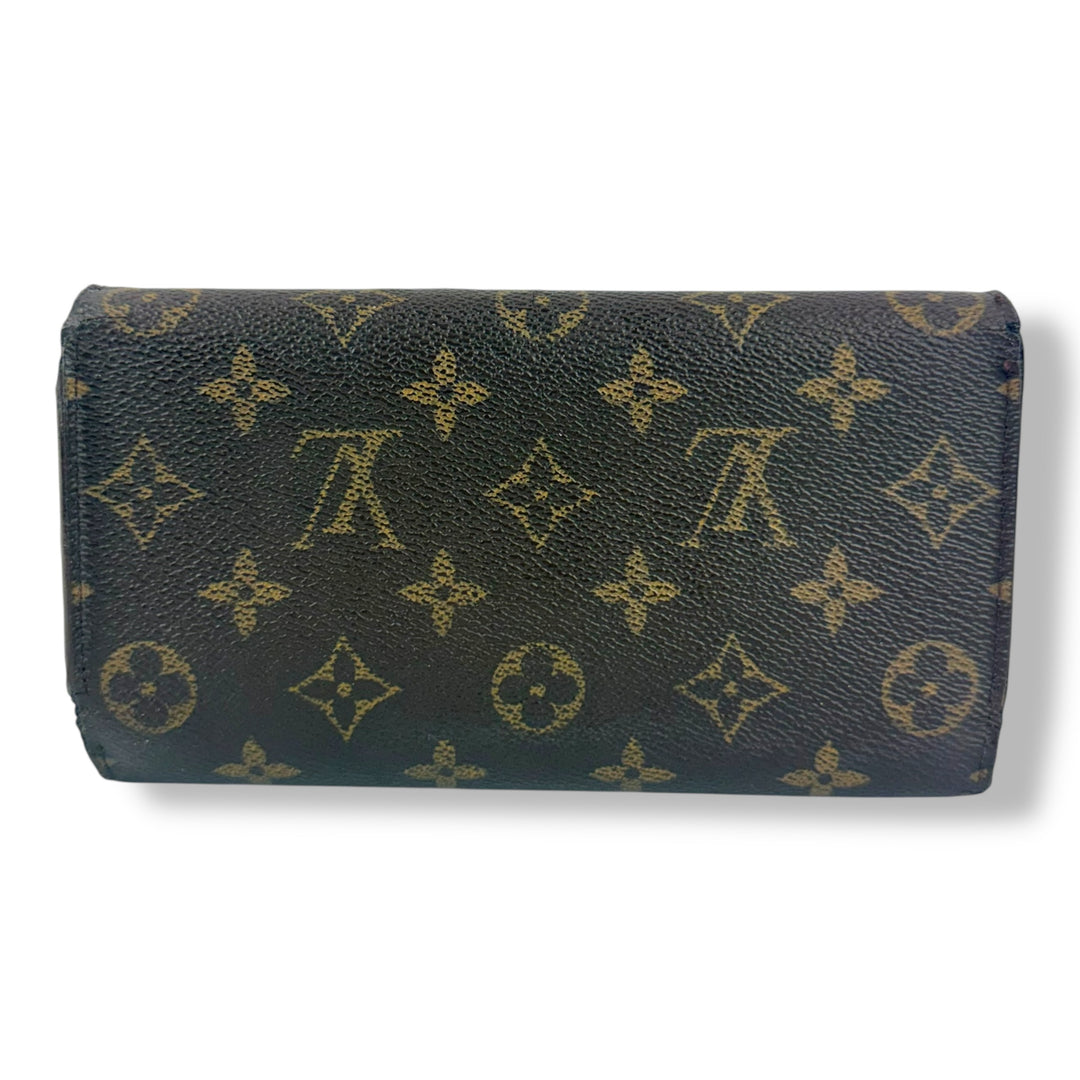 Louis Vuitton Trifold Brown Monogram Femme Wallet