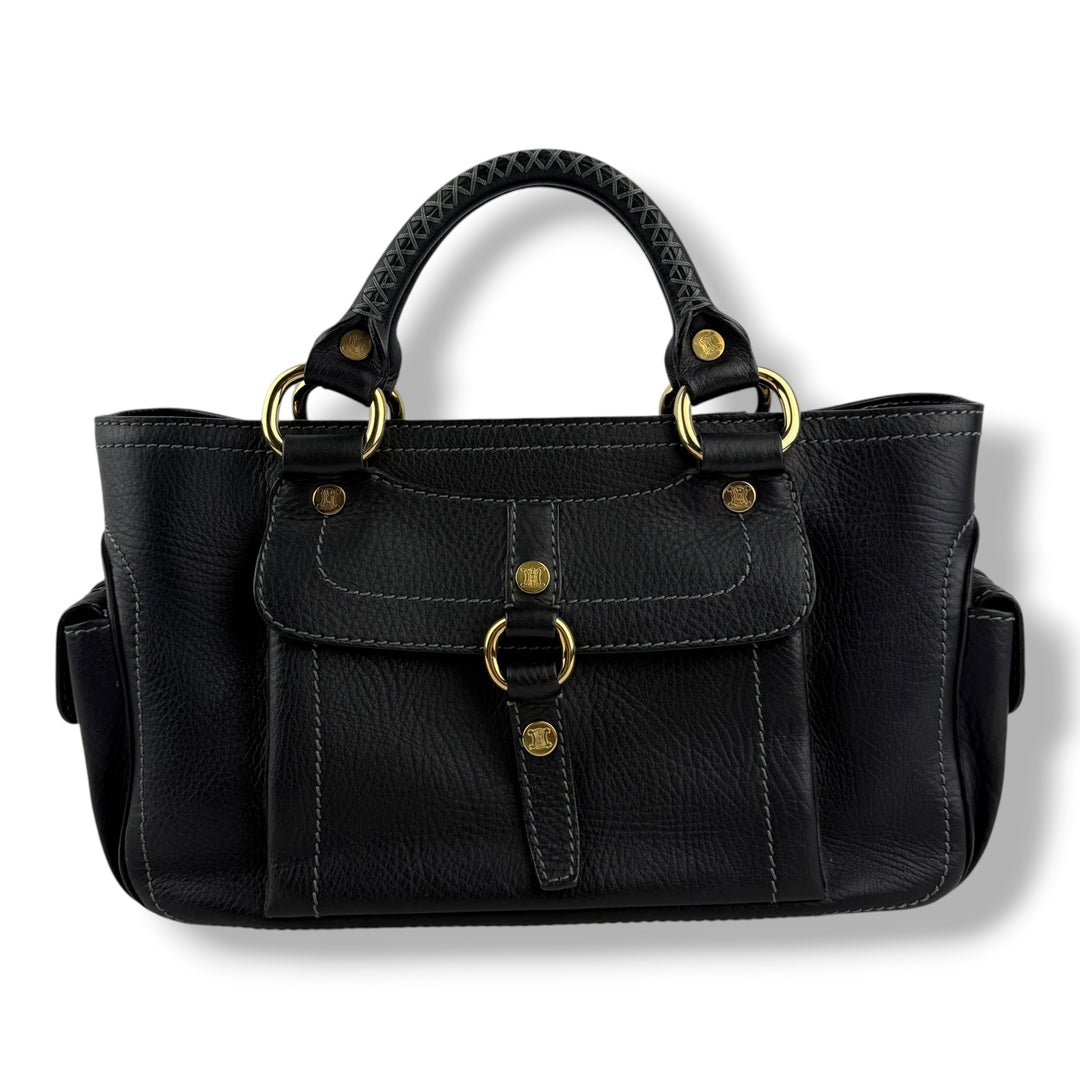 Celine Boogie Black Tote Bag
