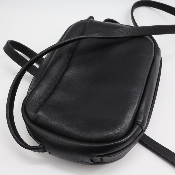 Balenciaga Everyday Black Camera Leather Crossbody