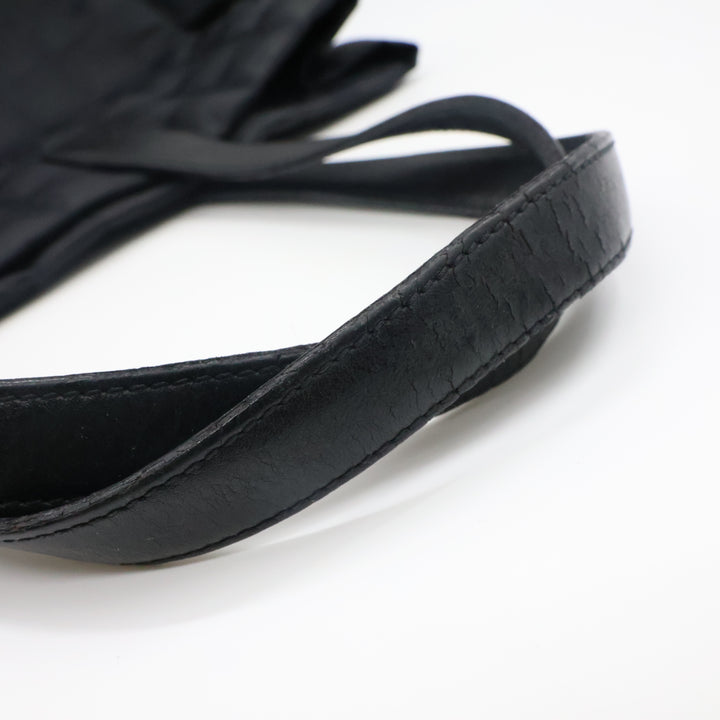 Chanel Black Travel Line Canvas Tote Handbag