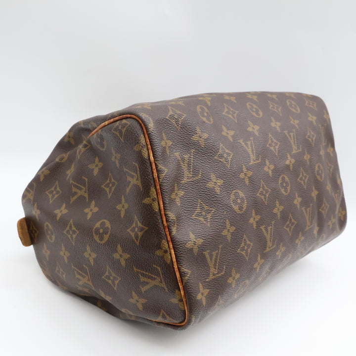 Louis Vuitton Speedy 30 Brown Monogram Handbag