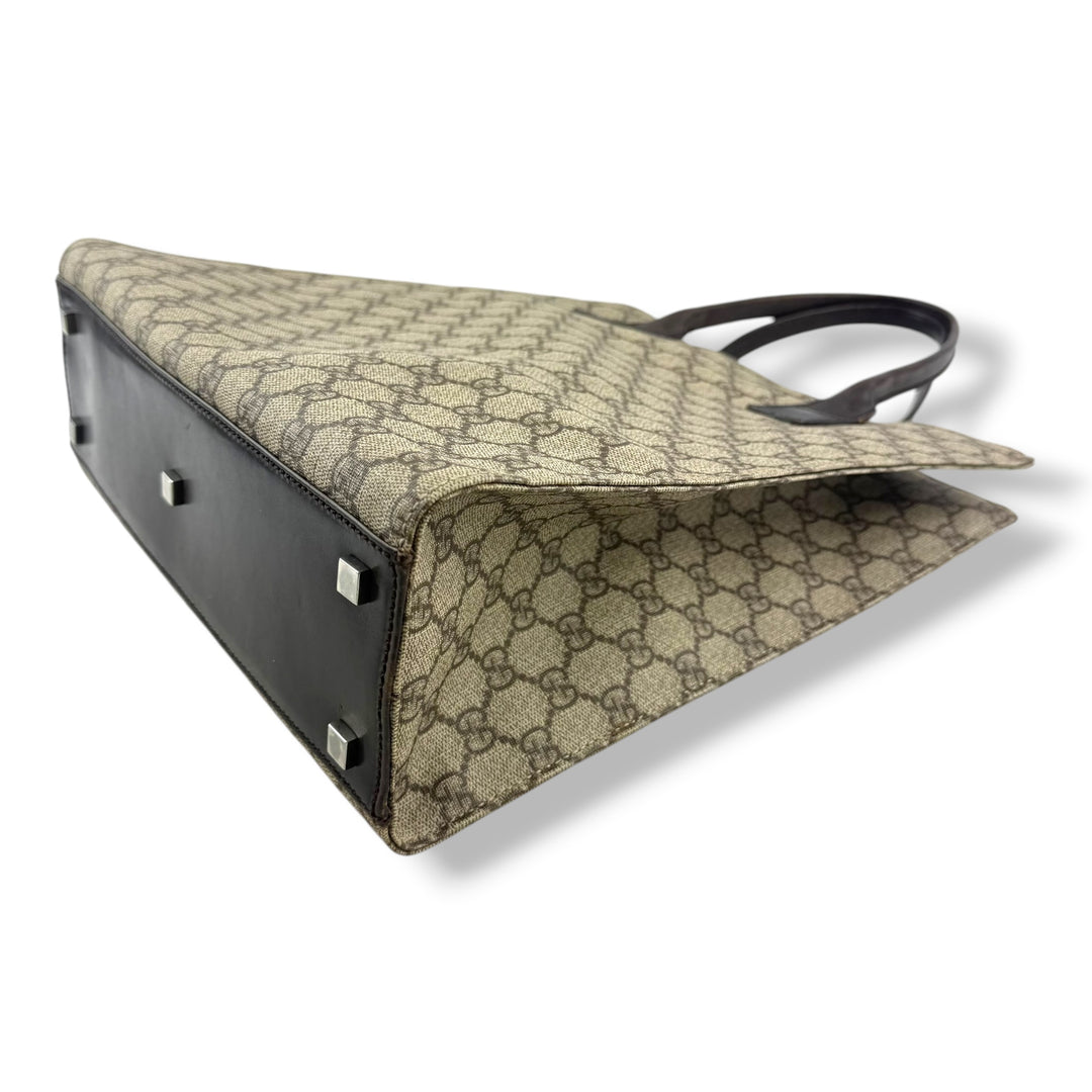 Gucci GG Canvas Beige Tote Bag
