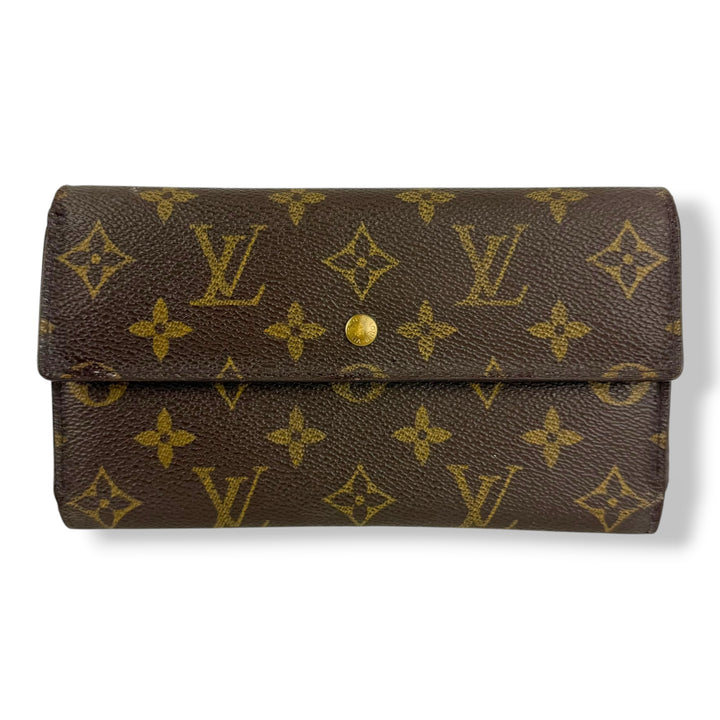 Louis Vuitton Trifold Brown Monogram Femme Wallet