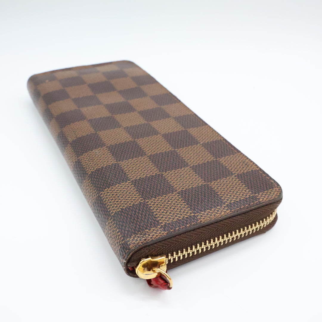 Louis Vuitton Clemence Brown Monogram Femme Wallet
