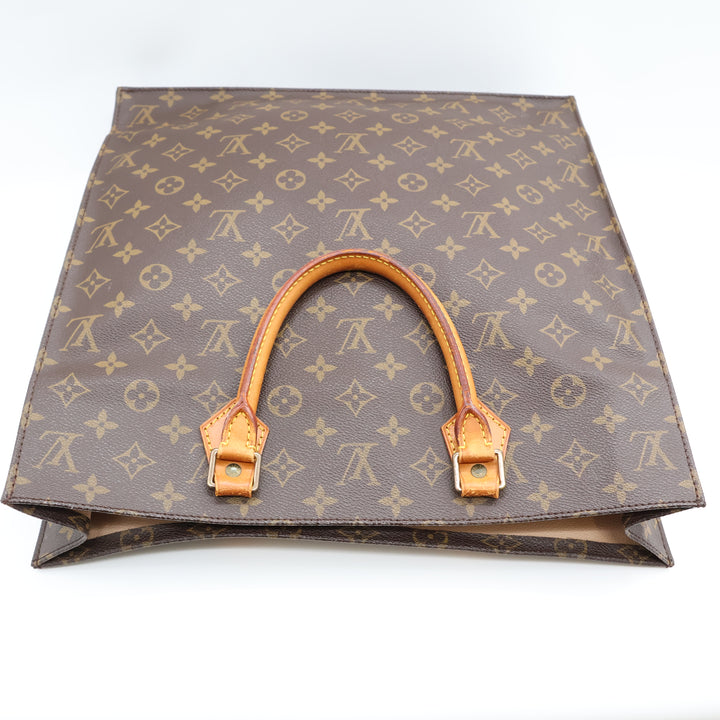 Louis Vuitton Brown Monogram Sac Plat Handbag