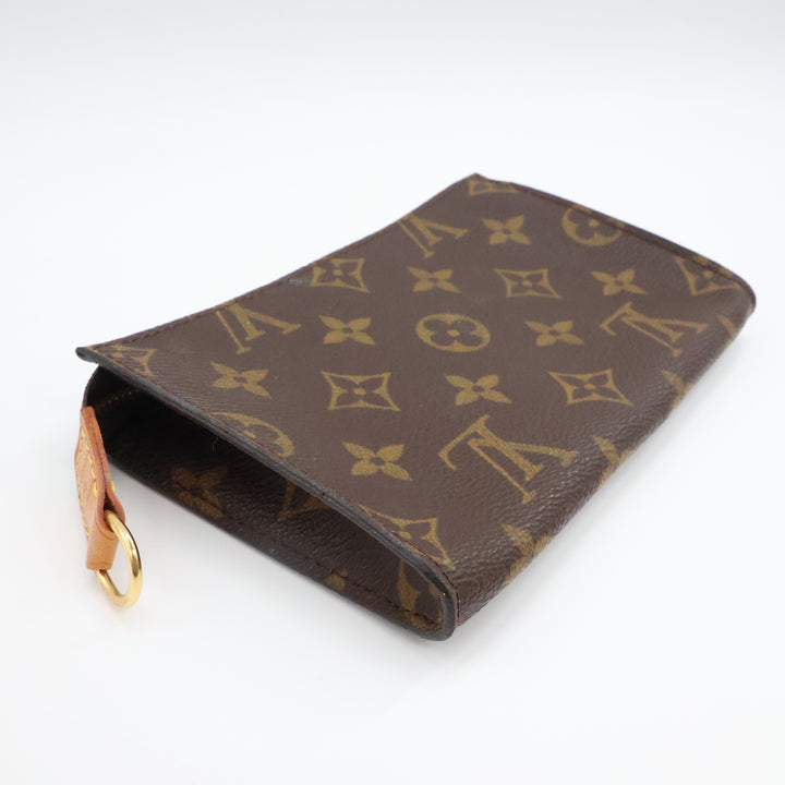 Louis Vuitton Brown Monogram Classic Signature Bucket Pouch