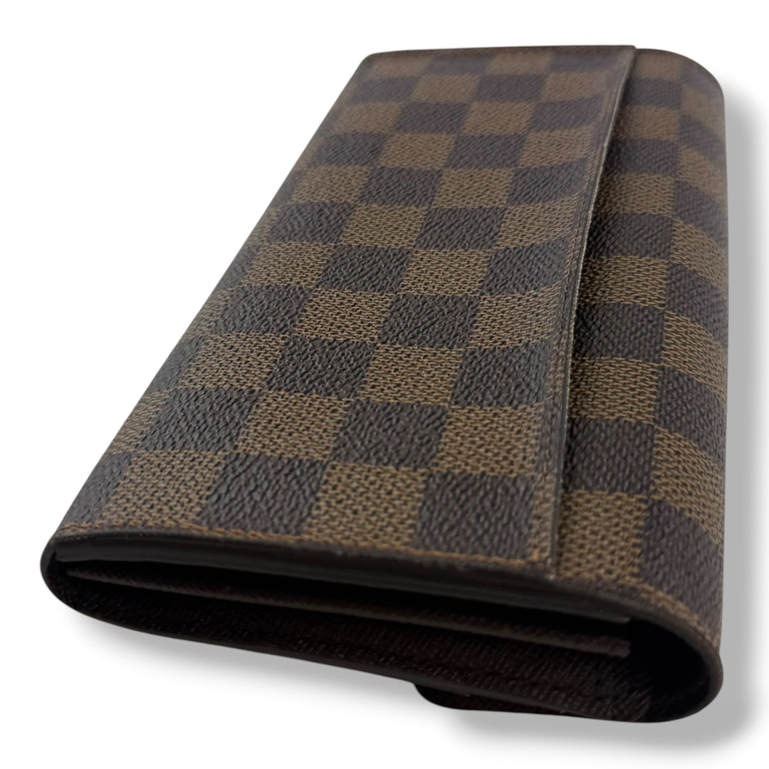 Louis Vuitton Sarah Brown Damier Femme Wallet