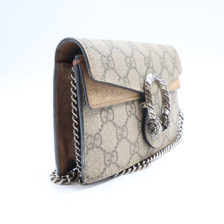 Gucci GG Dionysus Beige Super Mini Handbag