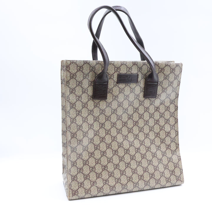 Gucci GG Canvas Beige Tote Bag
