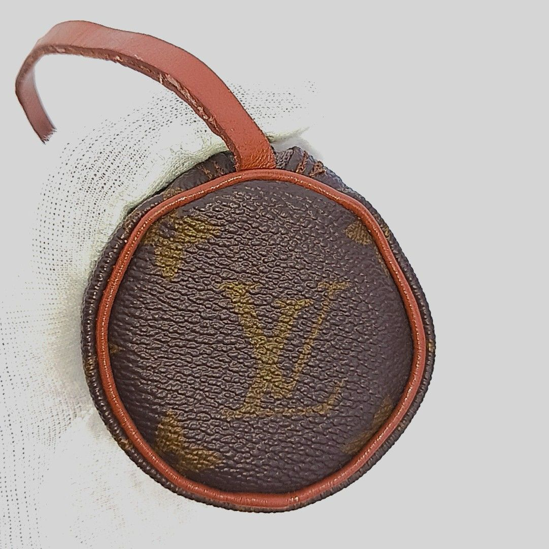 Louis Vuitton Vintage Brown Monogram Mini Papillon Pouch