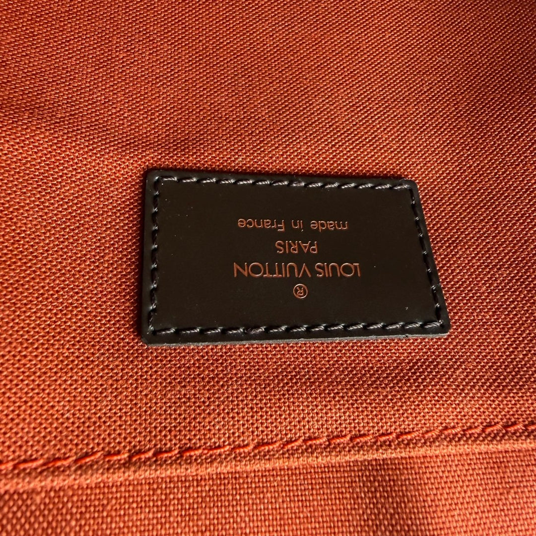 Louis Vuitton Brown Damier Clifton Tote Handbag W/Added Pouch