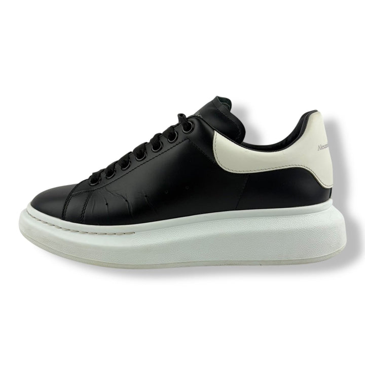 Alexander McQueen Runway Black White Leather UK 7 / EU 41 - Lux Central