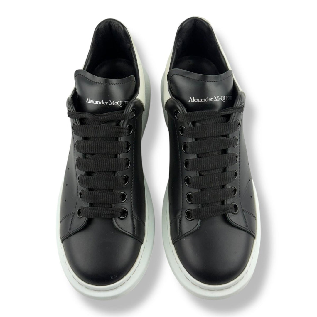 Alexander McQueen Runway Black White Leather UK 7 / EU 41 - Lux Central