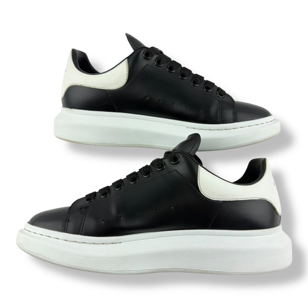 Alexander McQueen Runway Black White Leather UK 8.5 / EU 42.5 - Lux Central