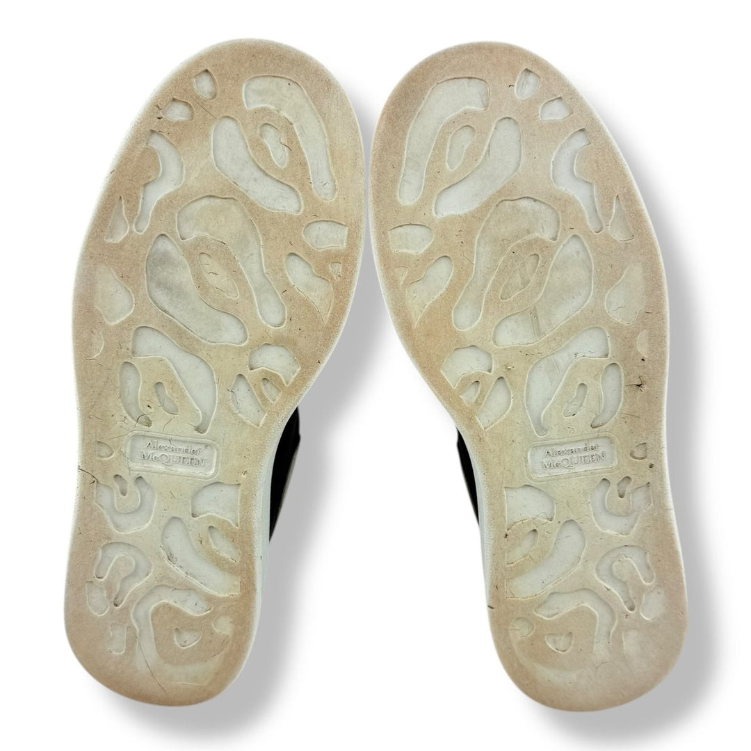 Alexander McQueen Runway Black White Leather UK 8.5 / EU 42.5 - Lux Central