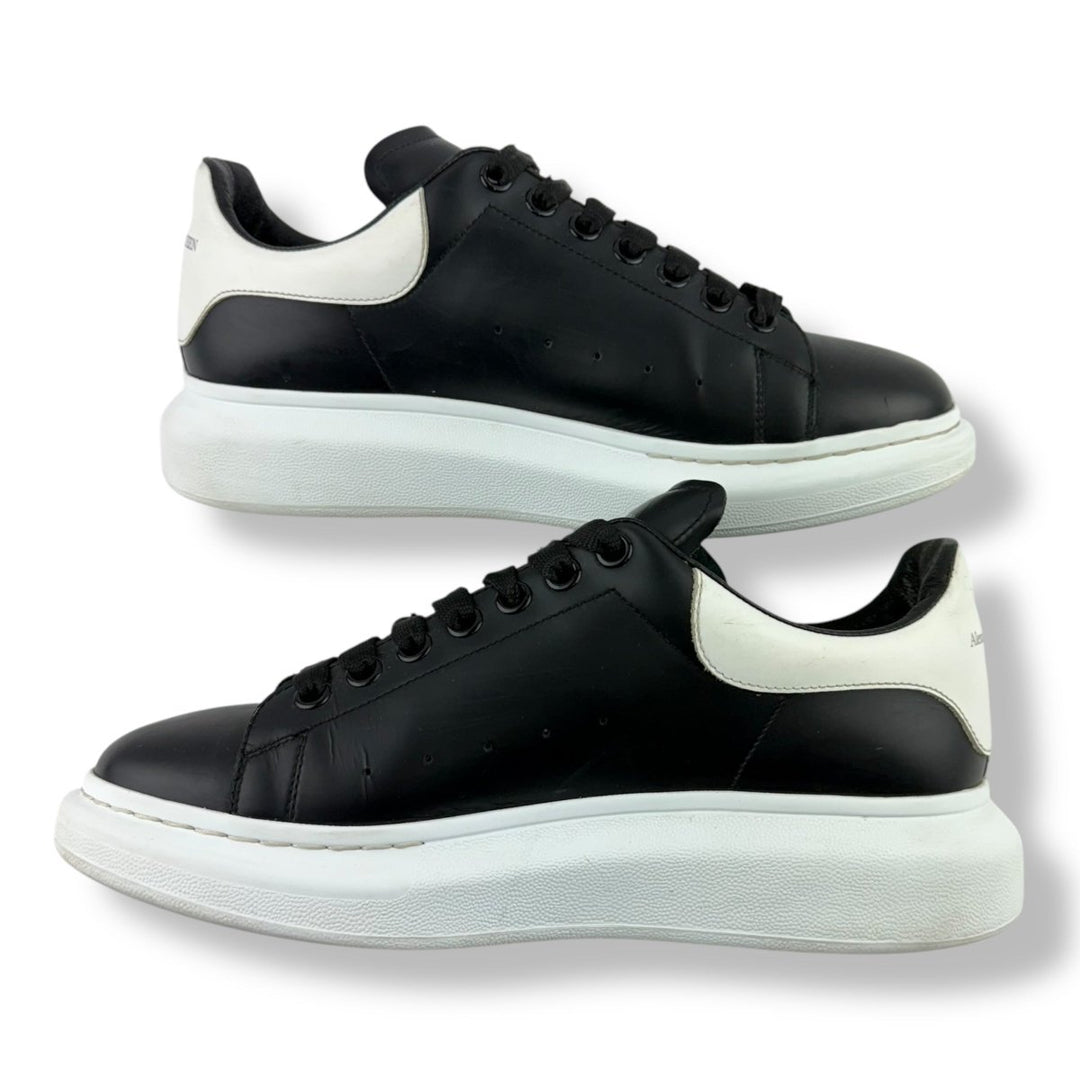 Alexander McQueen Runway Black White Leather UK 8.5 / EU 42.5 - Lux Central