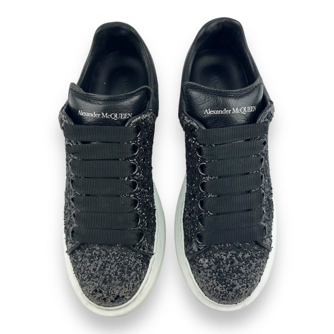 Alexander McQueen Runway Black/White Glitter UK 2 / EU 35 - Lux Central