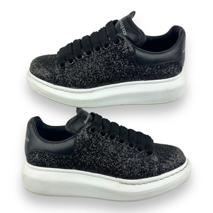 Alexander McQueen Runway Black/White Glitter UK 2 / EU 35 - Lux Central