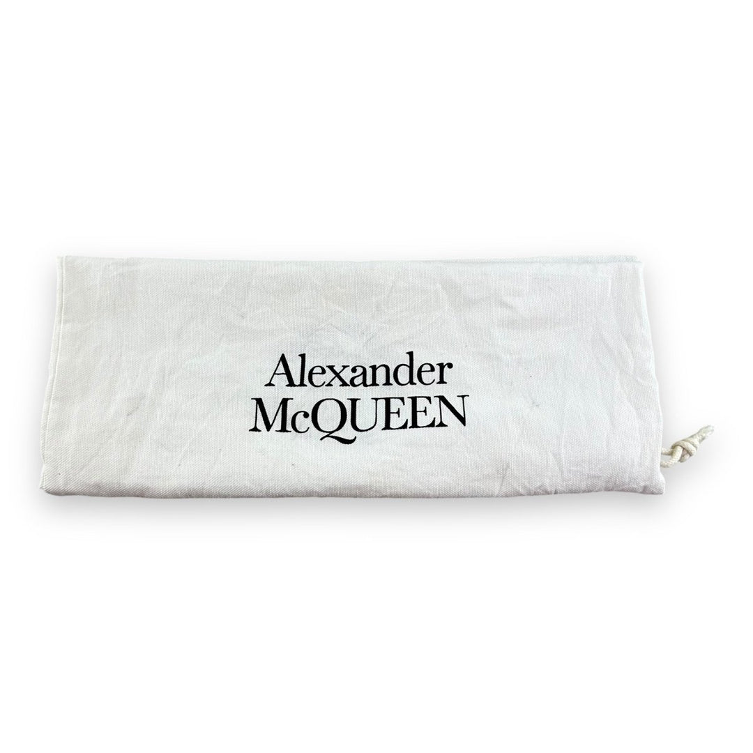 Alexander McQueen Runway Black/White Velvet UK 3 / EU 36 - Lux Central