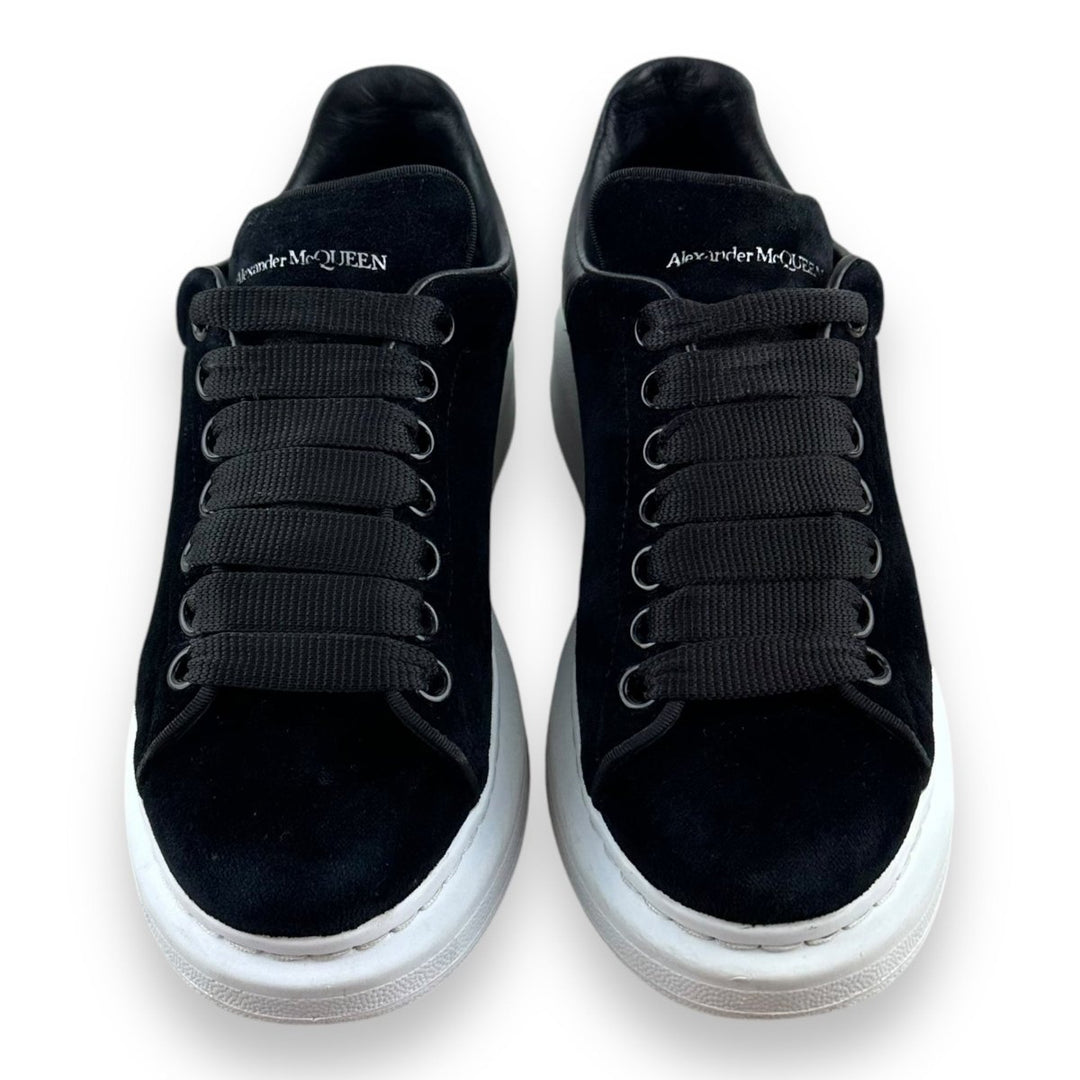 Alexander McQueen Runway Black/White Velvet UK 3 / EU 36 - Lux Central