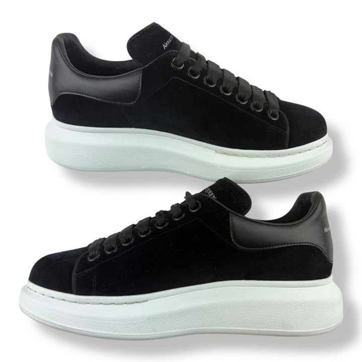 Alexander McQueen Runway Black/White Velvet UK 4.5 / EU 37.5 - Lux Central