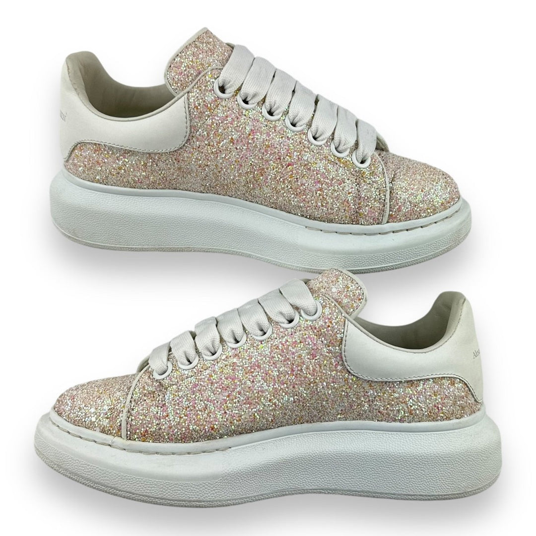 Alexander McQueen Runway Pink/White Glitter UK 3 / EU 36 - Lux Central