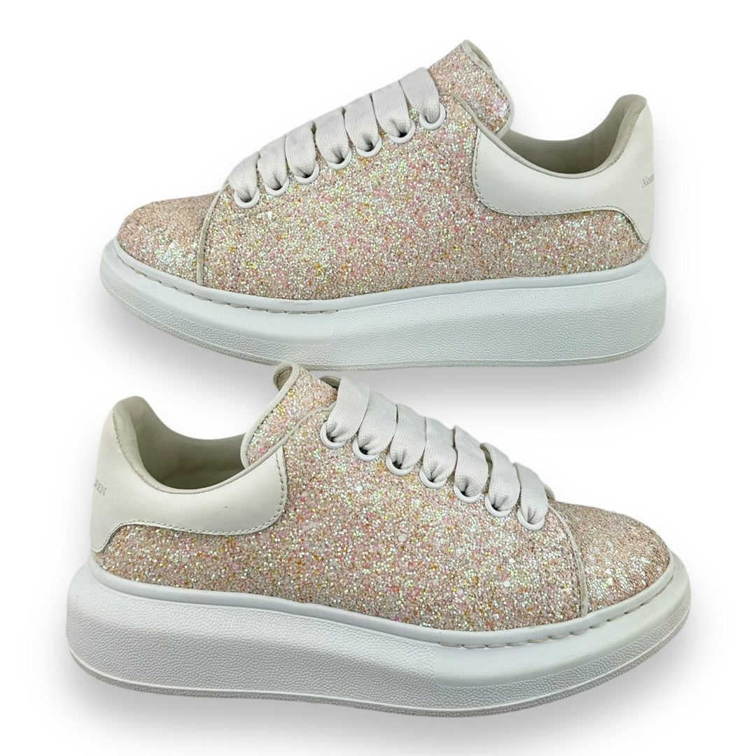 Alexander McQueen Runway Pink/White Glitter UK 3 / EU 36 - Lux Central