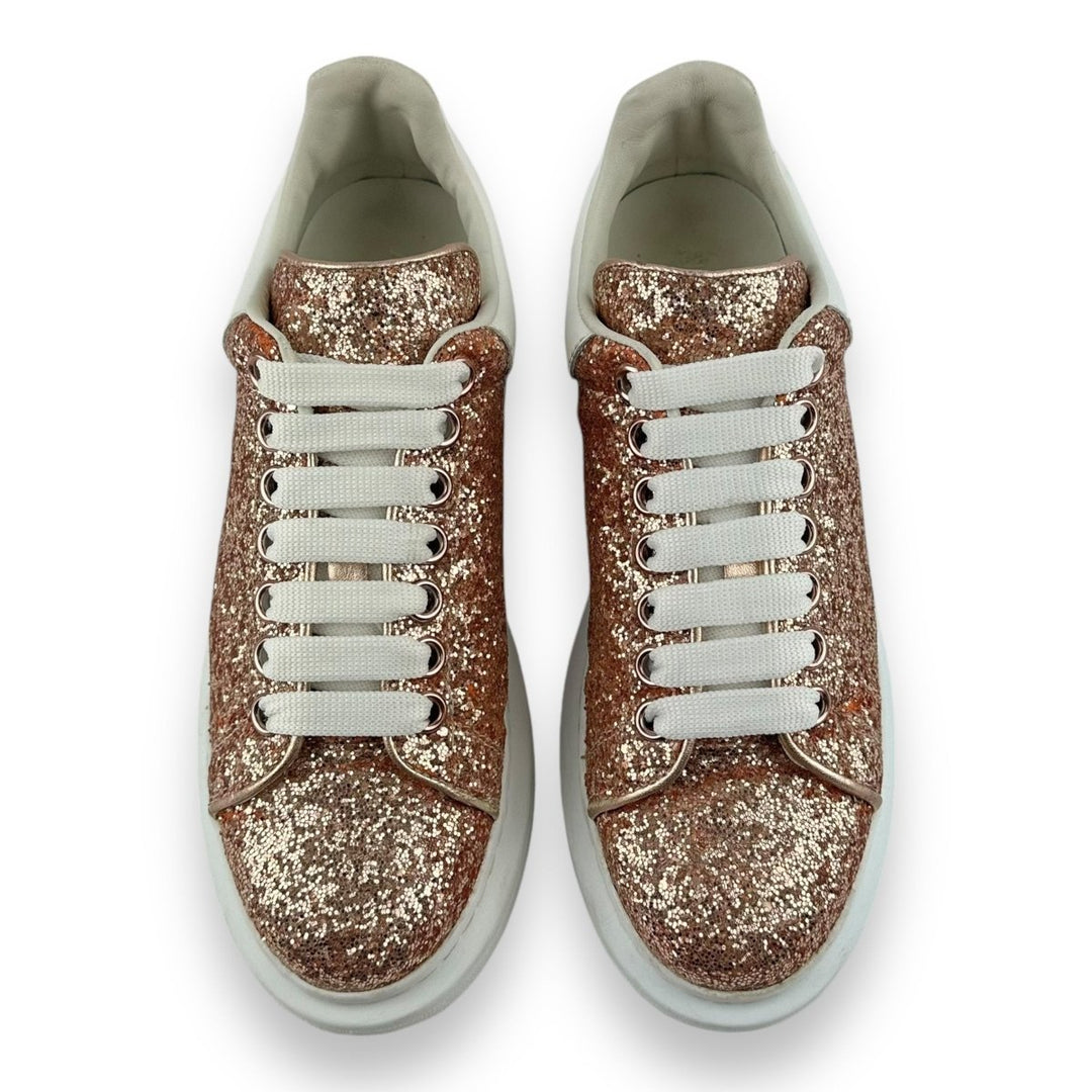 Alexander McQueen Runway Pink/White Glitter UK 5.5 / EU 38.5 - Lux Central