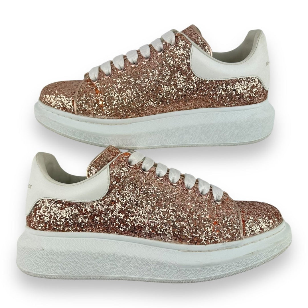 Alexander McQueen Runway Pink/White Glitter UK 5.5 / EU 38.5 - Lux Central