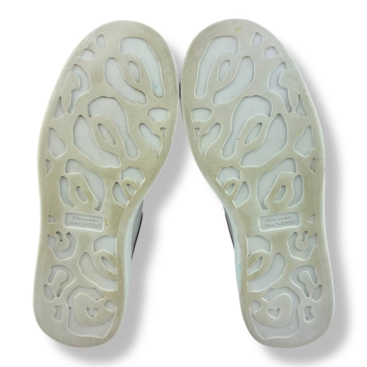 Alexander McQueen Runway White Black White Leather UK 10 / EU 44 - Lux Central