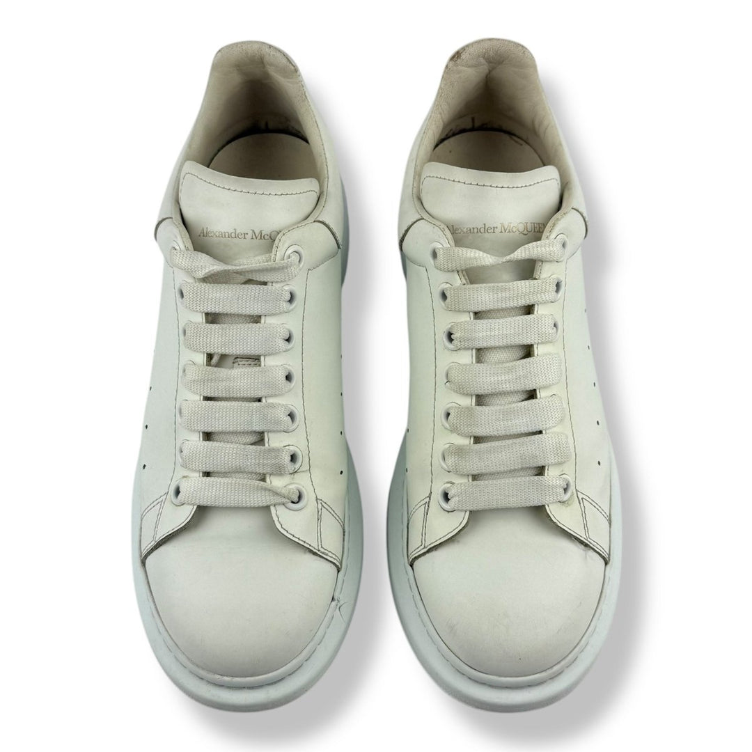 Alexander McQueen Runway White Leather UK 8 / EU 42 - Lux Central