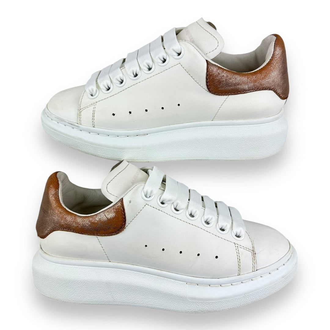 Alexander McQueen Runway White/Bronze Leather UK 2.5 / EU 35.5 - Lux Central