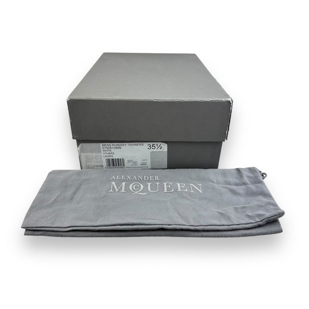 Alexander McQueen Runway White/Bronze Leather UK 2.5 / EU 35.5 - Lux Central