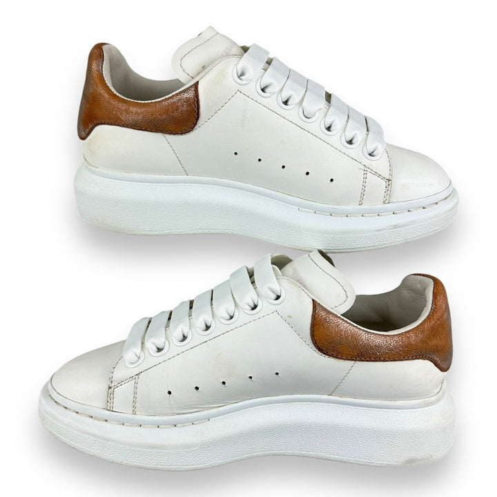 Alexander McQueen Runway White/Bronze Leather UK 2.5 / EU 35.5 - Lux Central