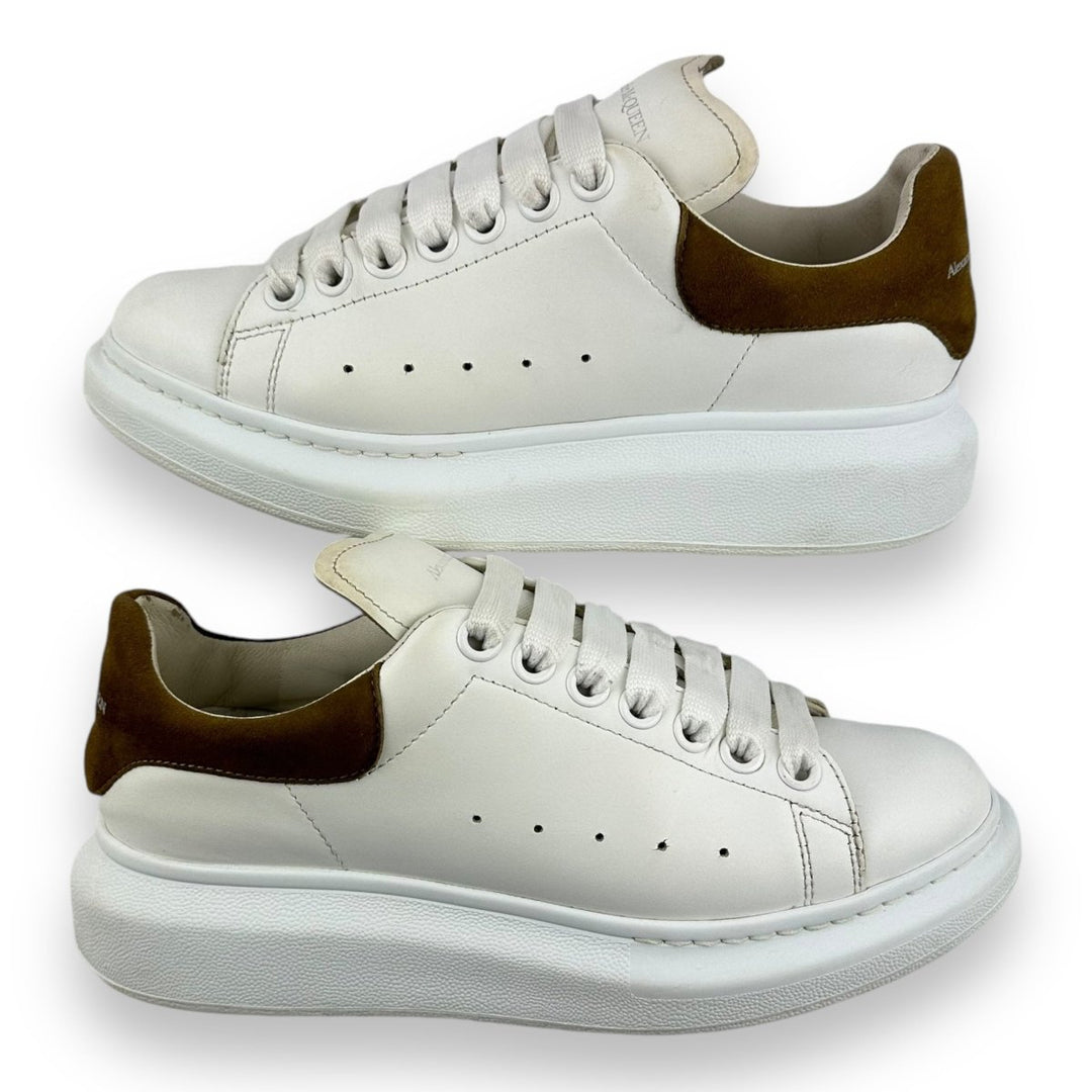 Alexander McQueen Runway White/Brown Suede UK 4 / EU 37 - Lux Central