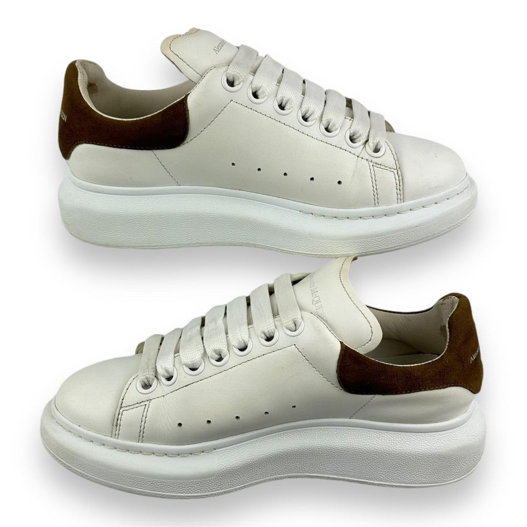 Alexander McQueen Runway White/Brown Suede UK 4 / EU 37 - Lux Central