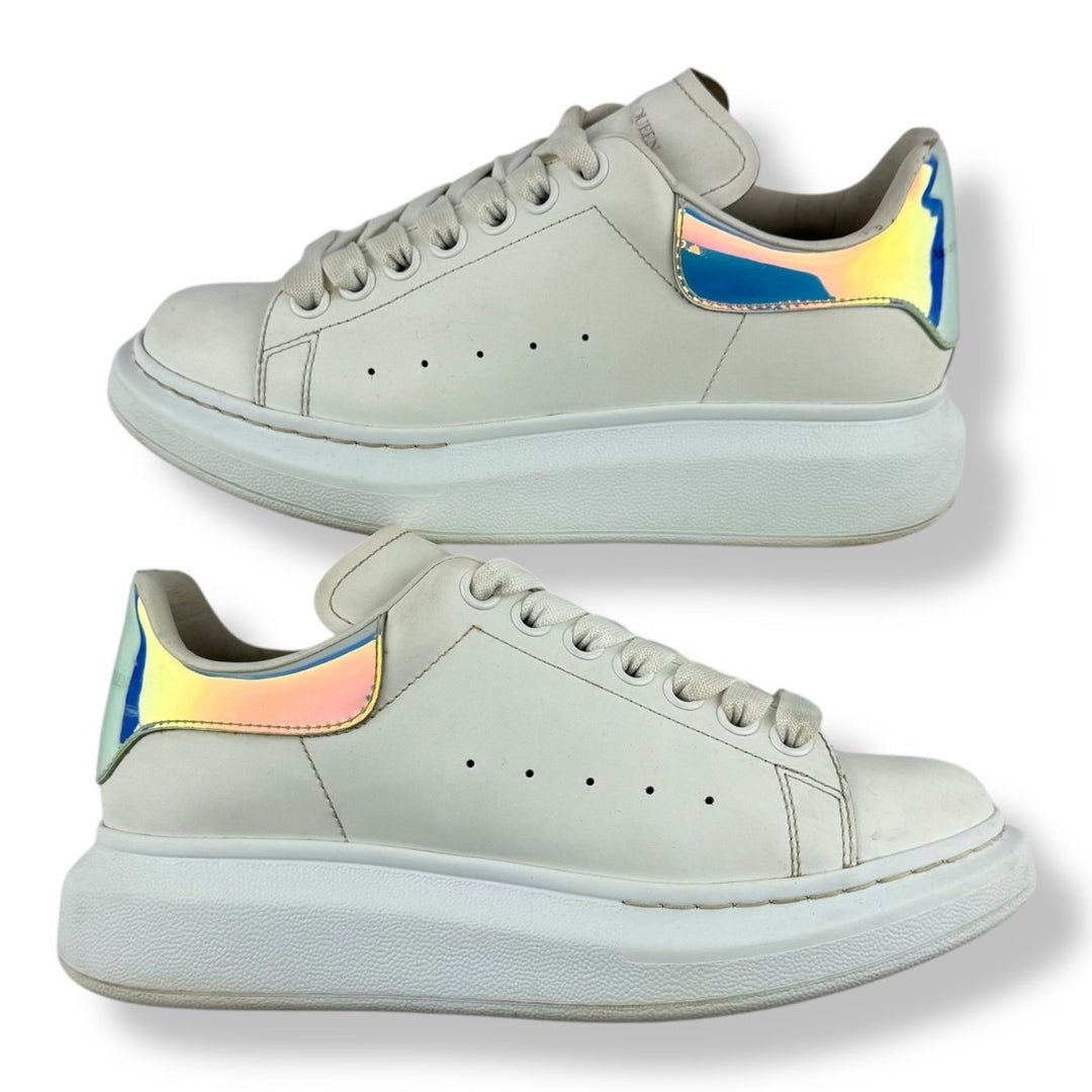 Alexander McQueen Runway White/Multi Suede UK 4 / EU 37 - Lux Central