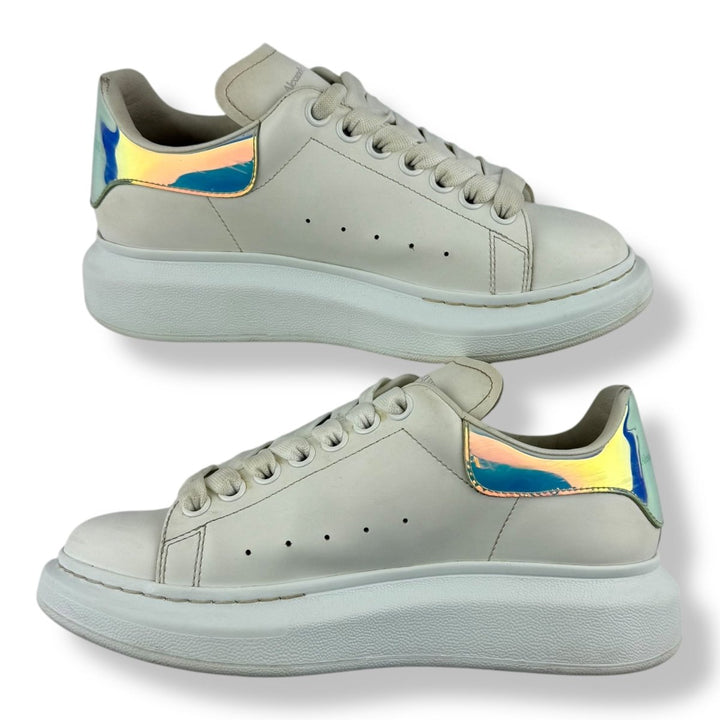 Alexander McQueen Runway White/Multi Suede UK 4 / EU 37 - Lux Central