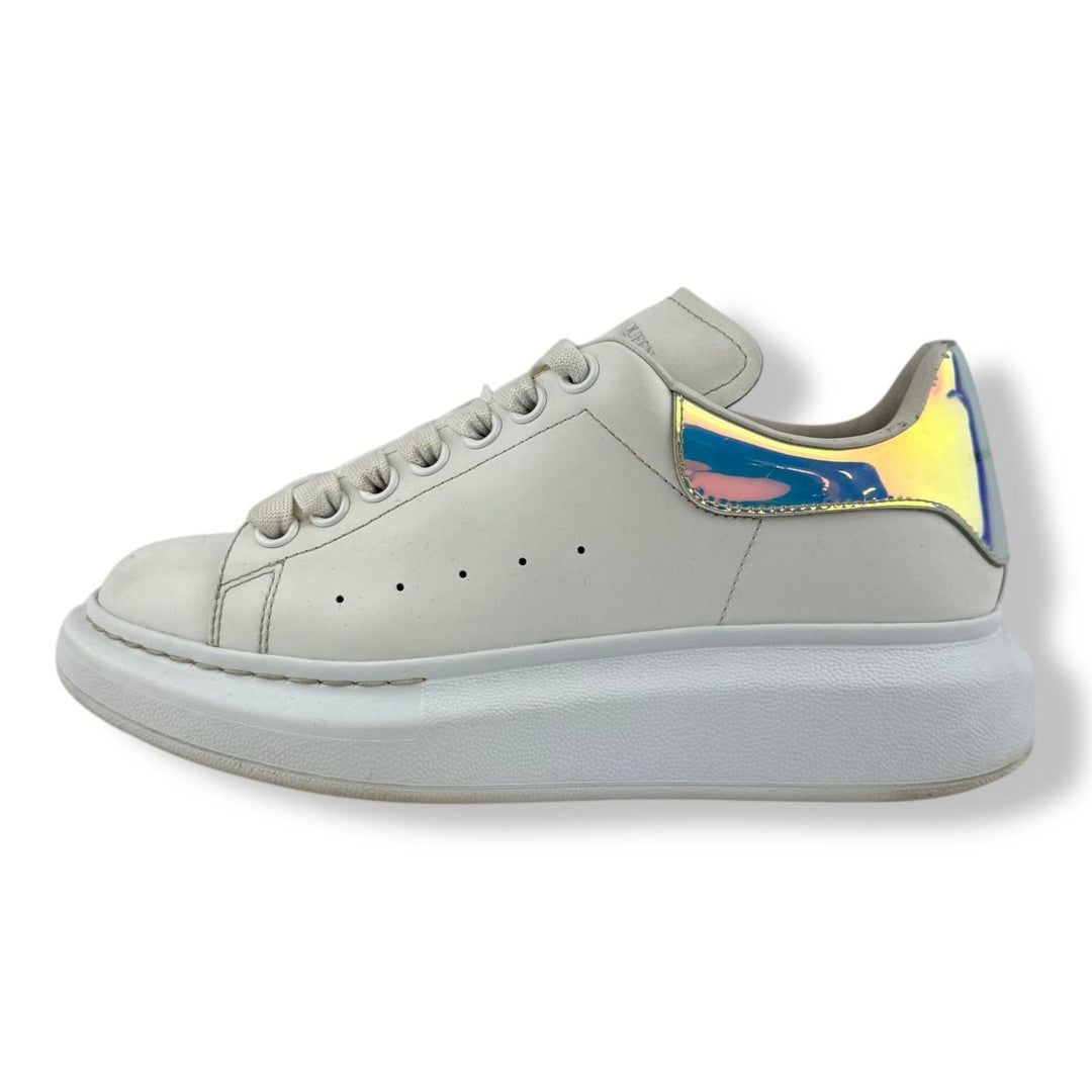 Alexander McQueen Runway White/Multi Suede UK 4 / EU 37 - Lux Central