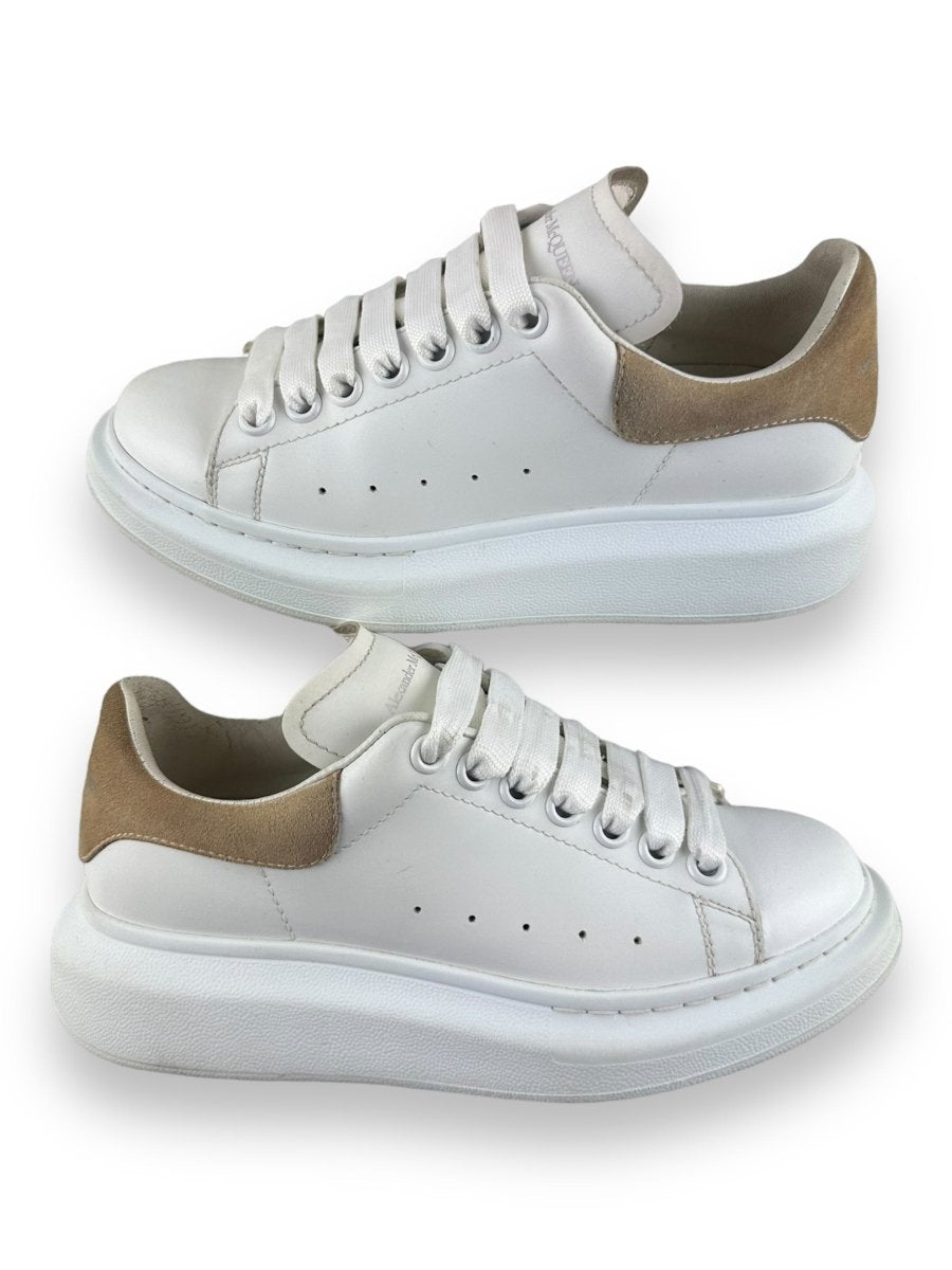 Alexander McQueen Runway White/Pink Suede UK 3 / EU 36 - Lux Central