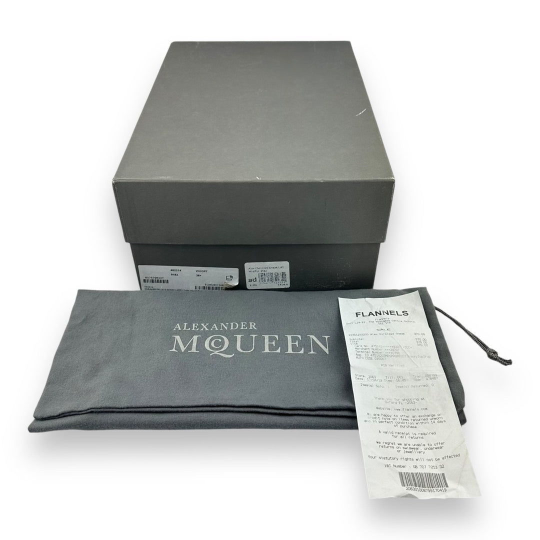 Alexander McQueen Runway White/Pink Suede UK 3.5 / EU 36.5 - Lux Central